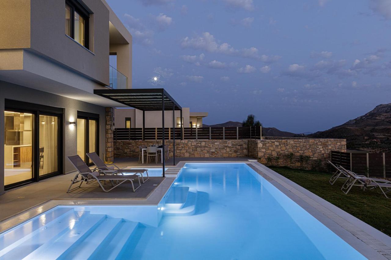 Porti Villas Aphrodite Asomatoi Ngoại thất bức ảnh