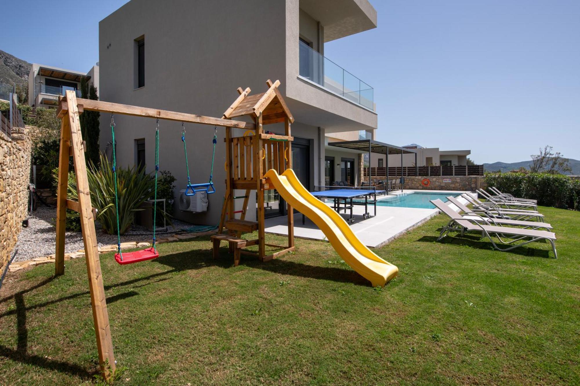 Porti Villas Aphrodite Asomatoi Ngoại thất bức ảnh
