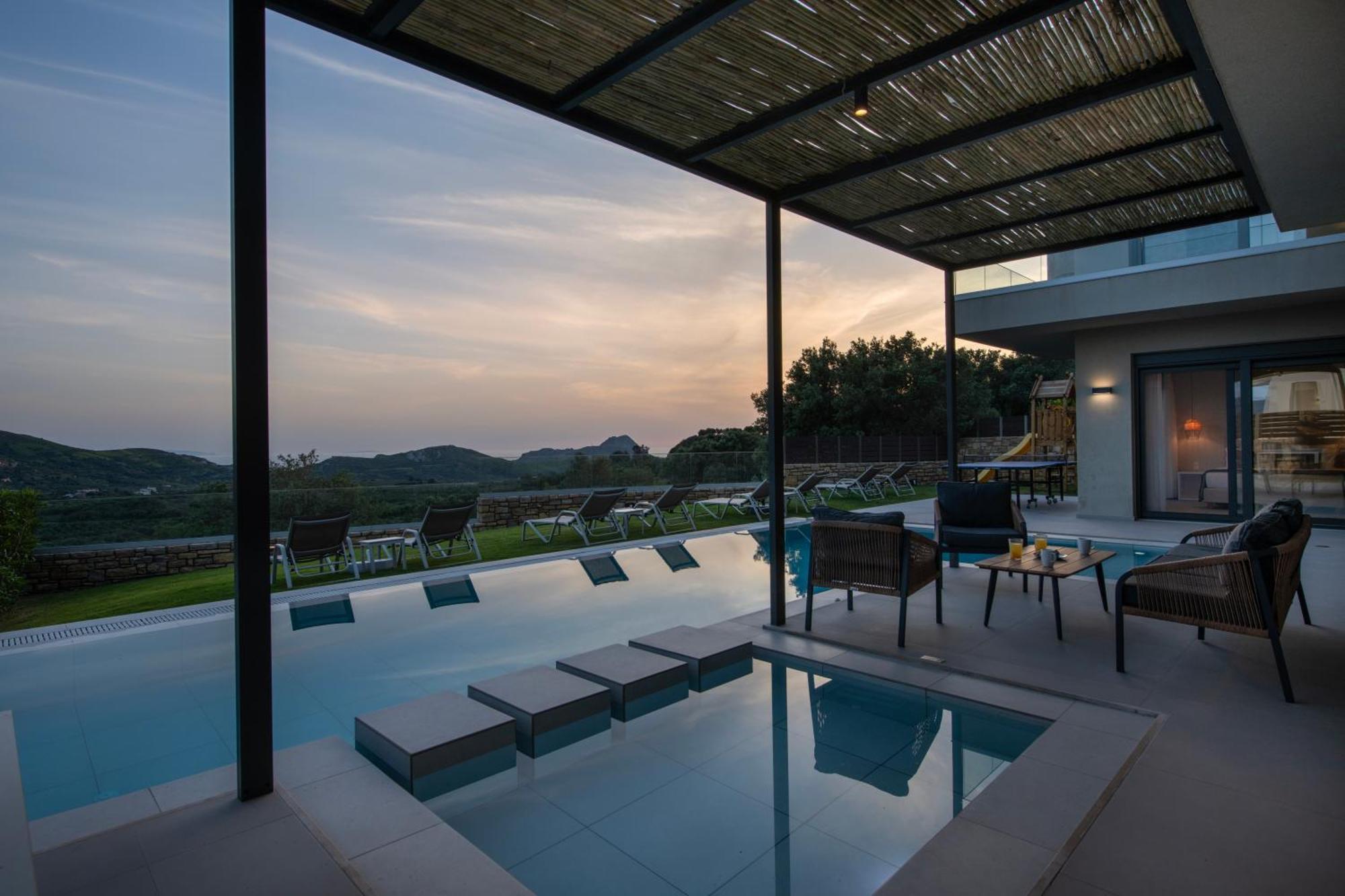Porti Villas Aphrodite Asomatoi Ngoại thất bức ảnh
