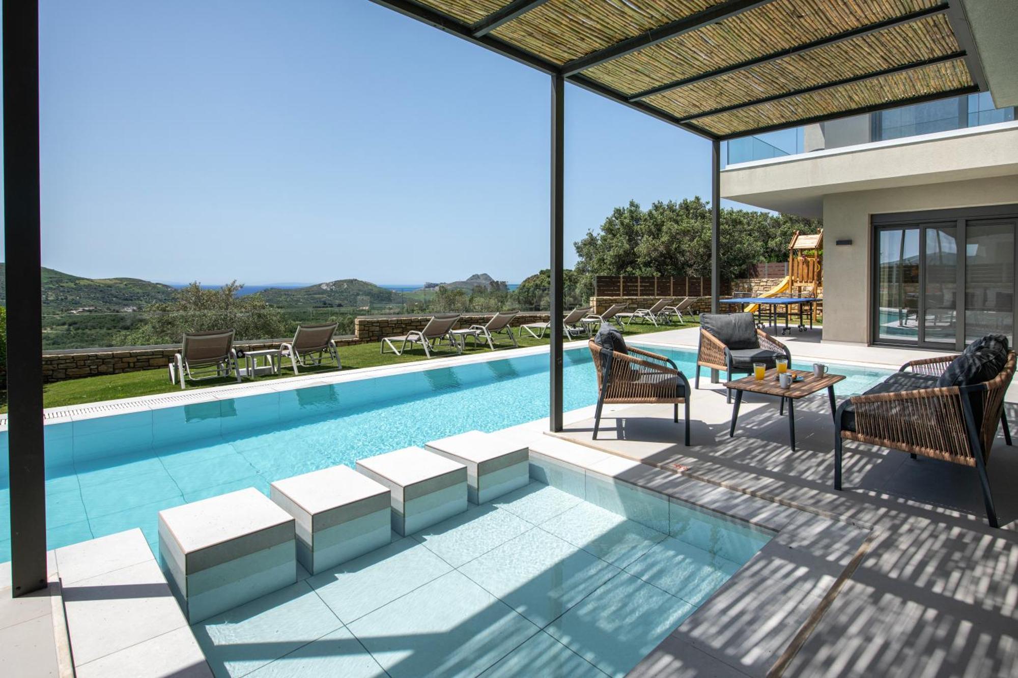 Porti Villas Aphrodite Asomatoi Ngoại thất bức ảnh