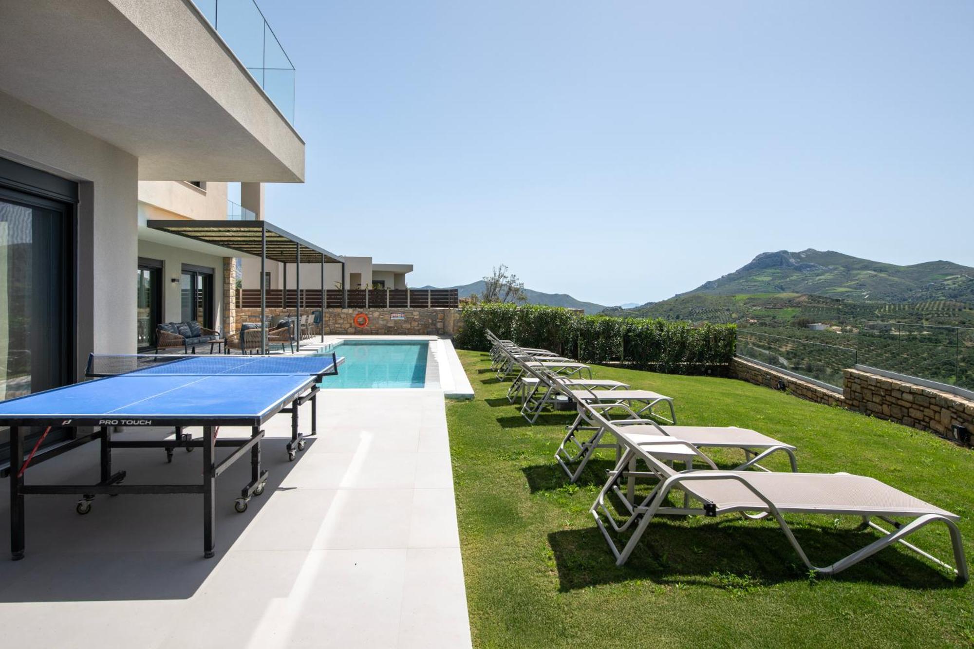 Porti Villas Aphrodite Asomatoi Ngoại thất bức ảnh