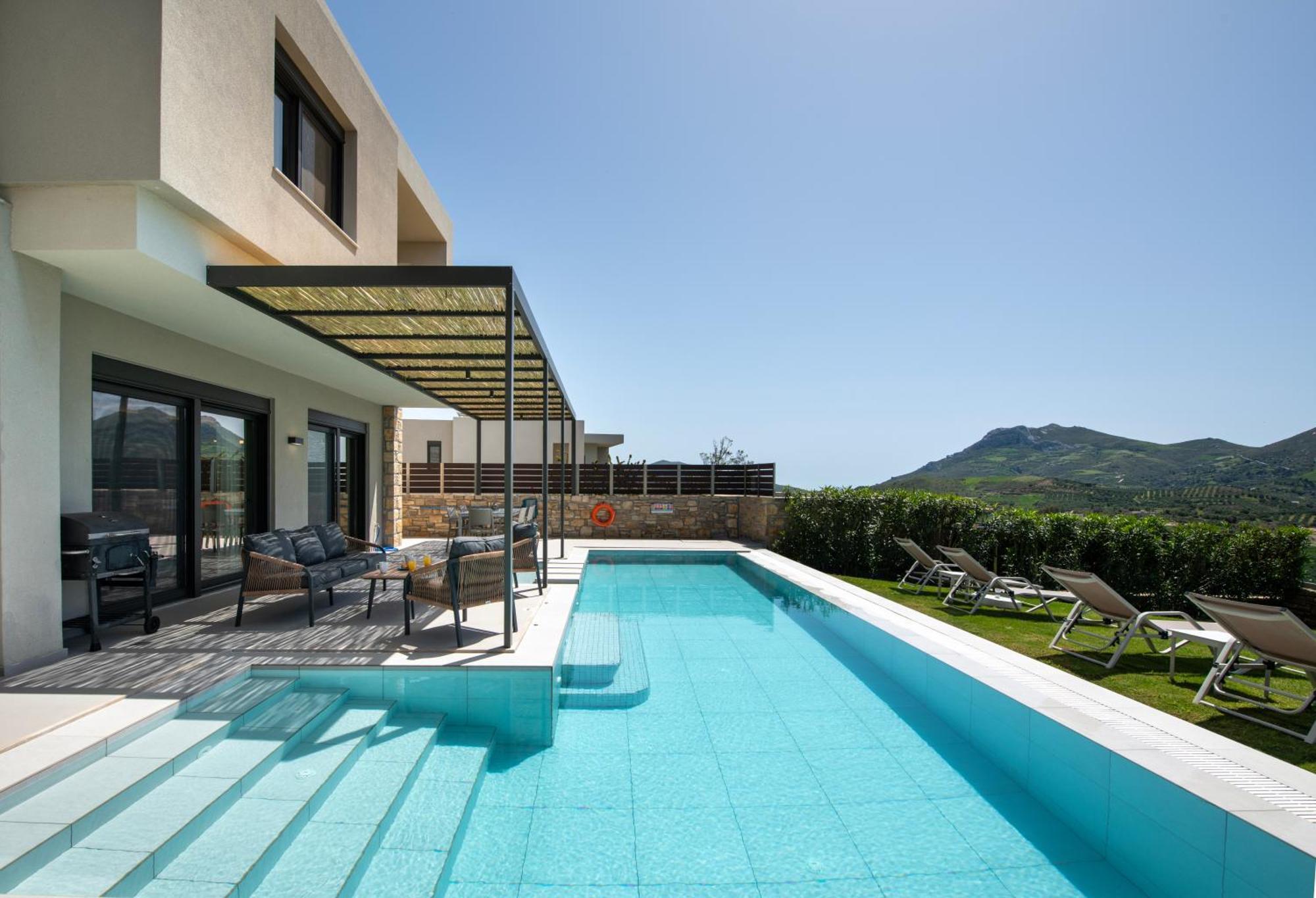 Porti Villas Aphrodite Asomatoi Ngoại thất bức ảnh
