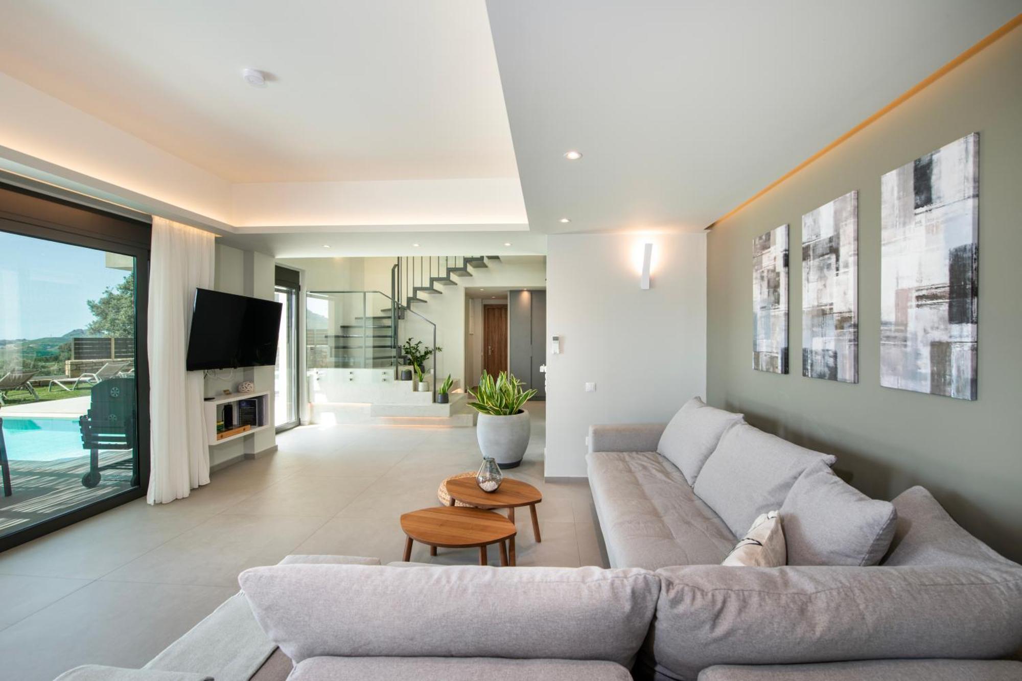Porti Villas Aphrodite Asomatoi Ngoại thất bức ảnh