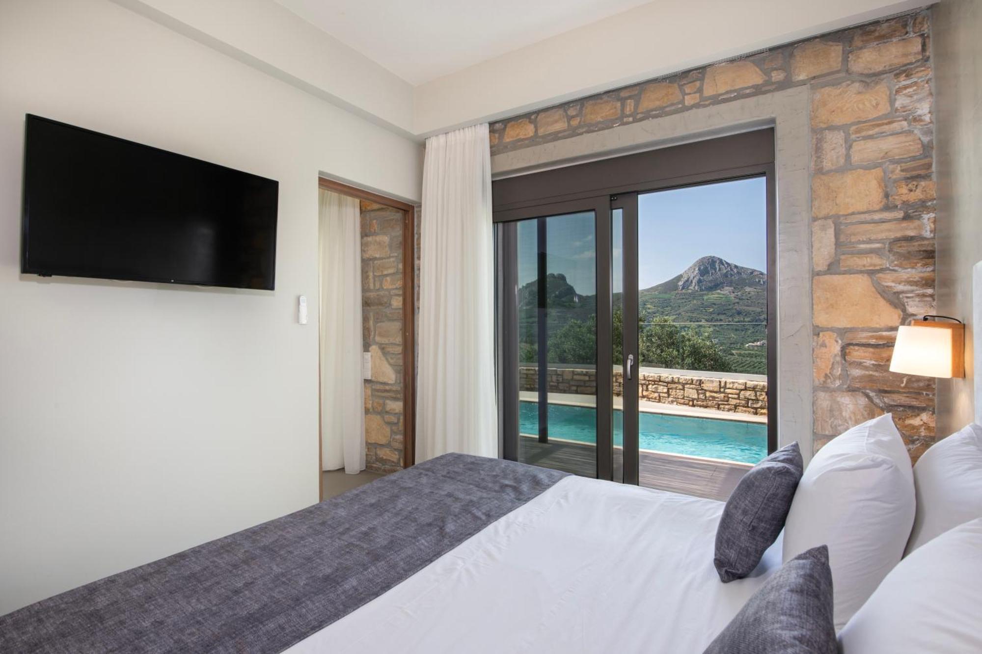 Porti Villas Aphrodite Asomatoi Ngoại thất bức ảnh