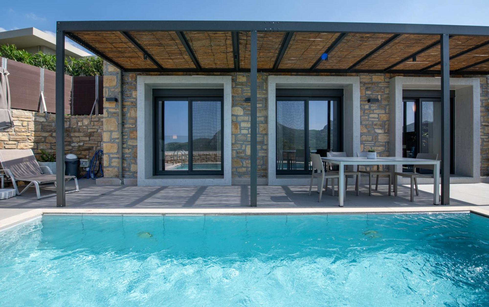 Porti Villas Aphrodite Asomatoi Ngoại thất bức ảnh