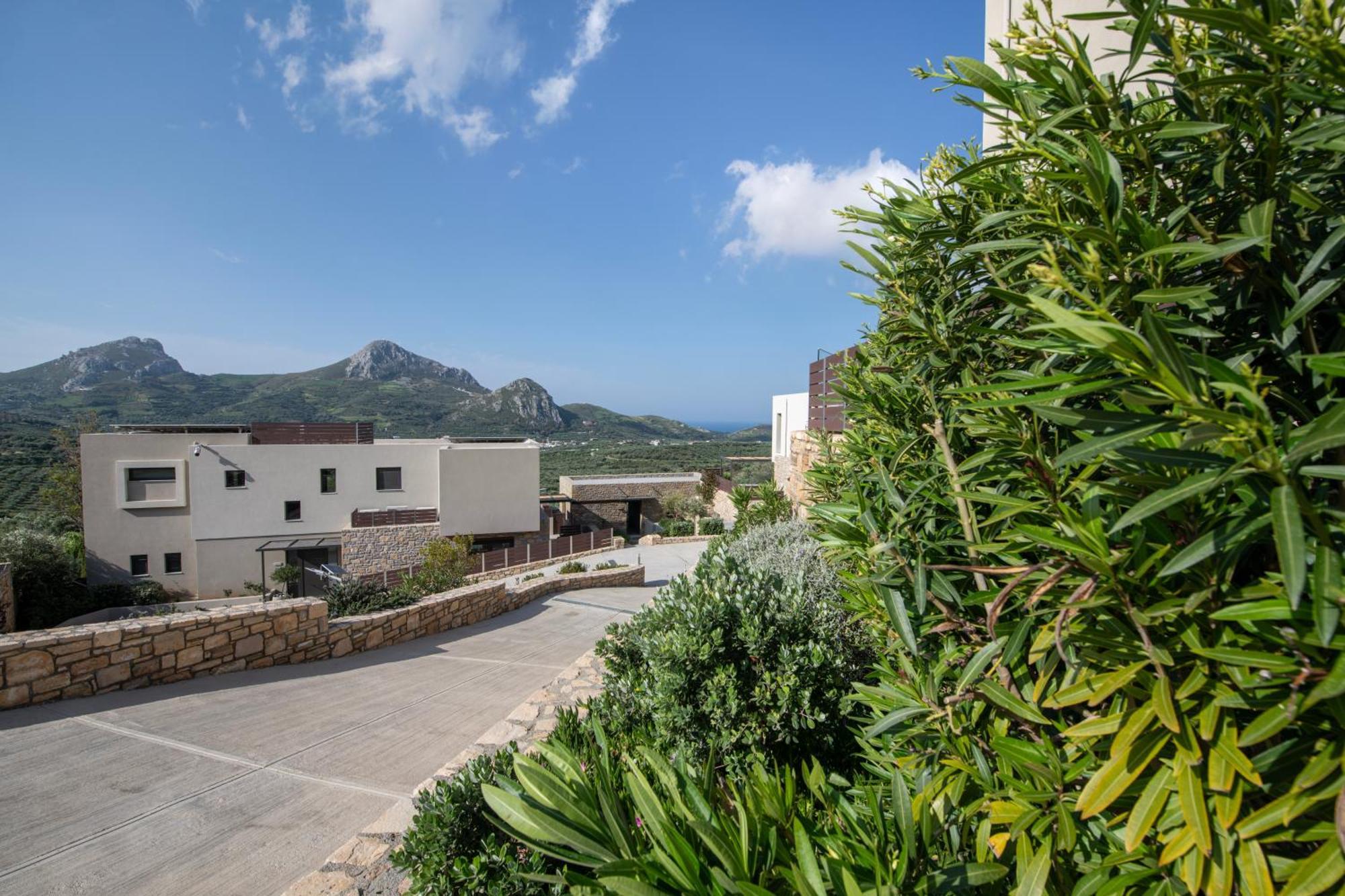 Porti Villas Aphrodite Asomatoi Ngoại thất bức ảnh