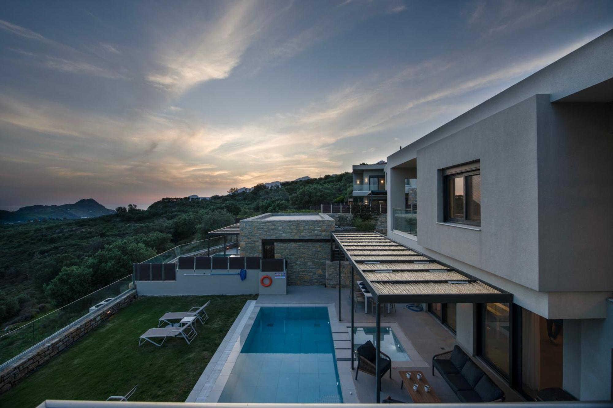 Porti Villas Aphrodite Asomatoi Ngoại thất bức ảnh