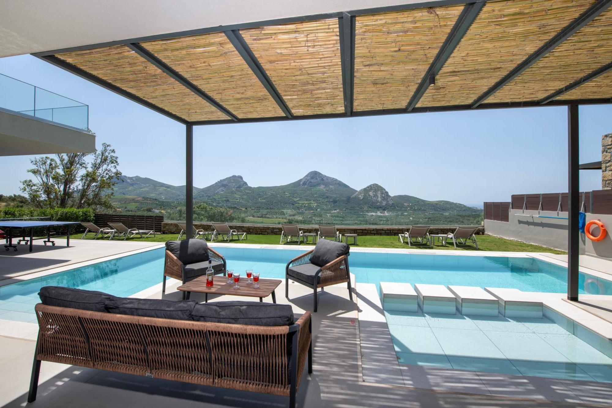 Porti Villas Aphrodite Asomatoi Ngoại thất bức ảnh