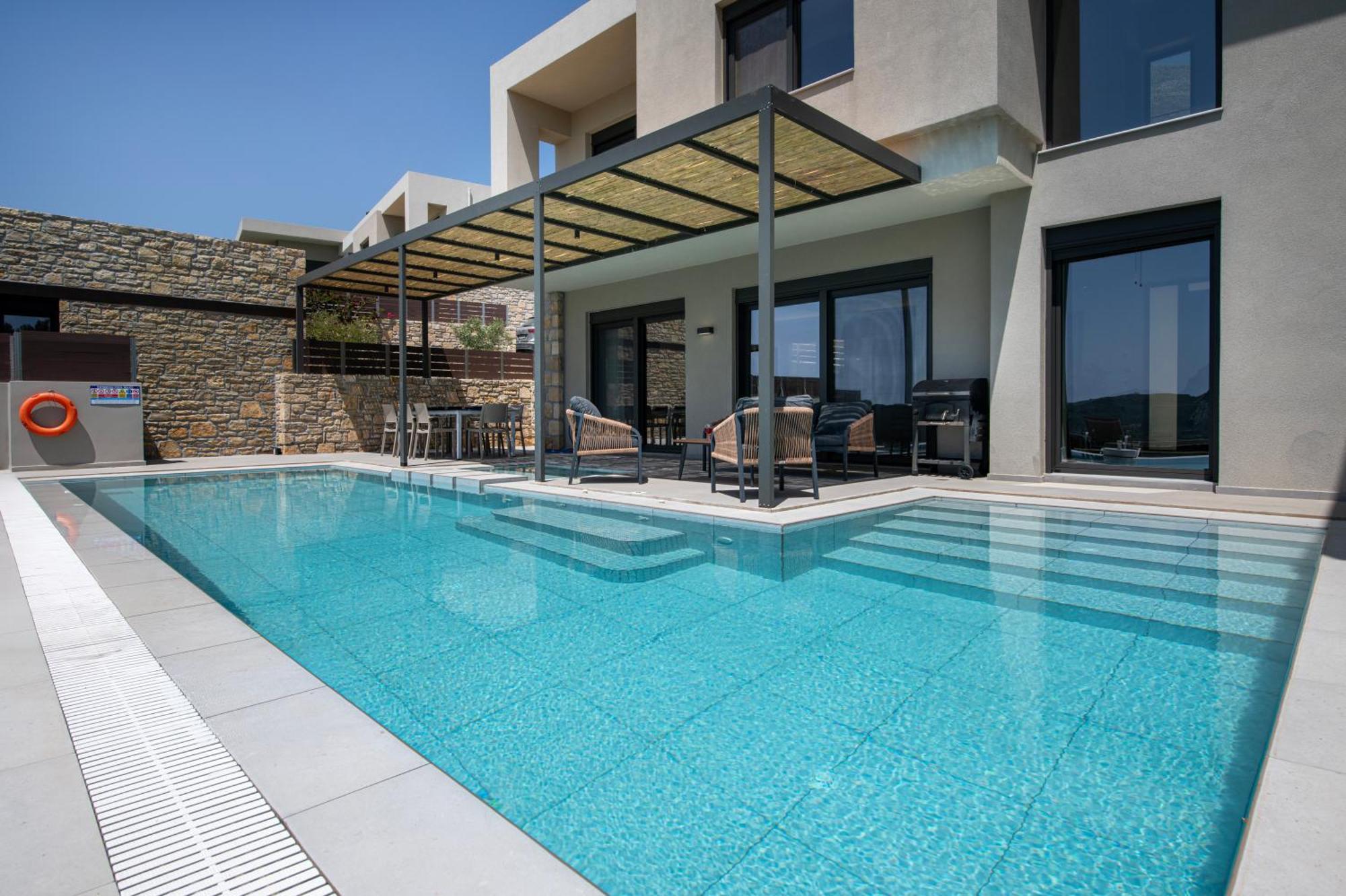 Porti Villas Aphrodite Asomatoi Ngoại thất bức ảnh