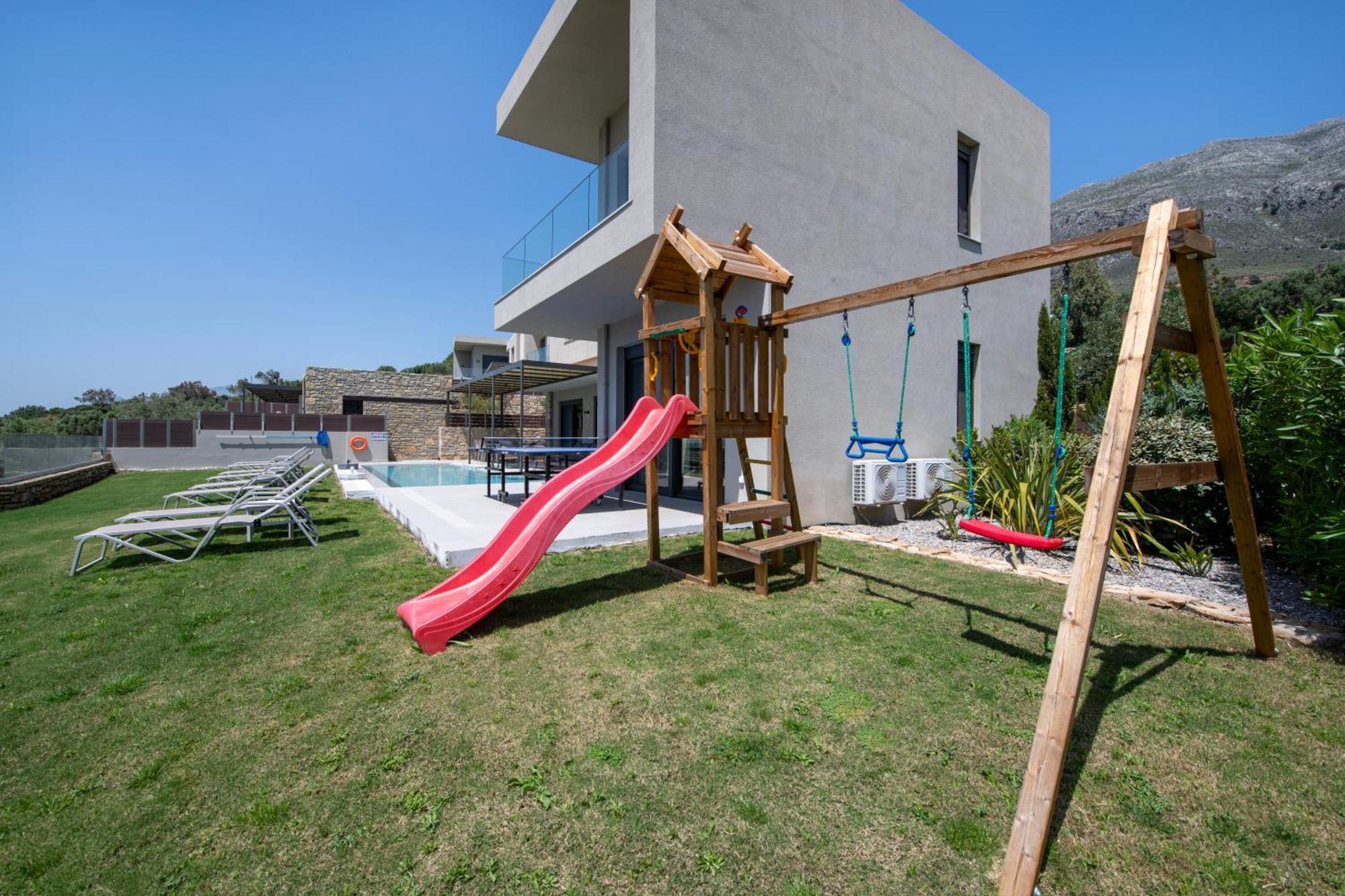 Porti Villas Aphrodite Asomatoi Ngoại thất bức ảnh